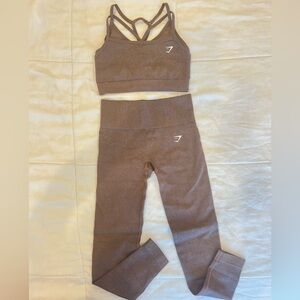 Gymshark Adapt Sports Bra and Leggings Set - Size Small
